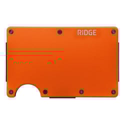 Ridge One Size Anodized Aluminum Wallet