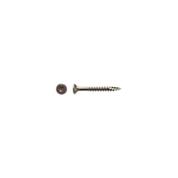 Big Timber No. 8 X 1-3/4 in. L Star Gold Zinc Coated Wood Screws 1 lb 172 pk