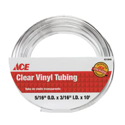 Ace ProLine 3/16 in. D X 5/16 in. D PVC Vinyl Tubing