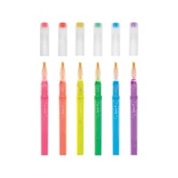 OOLY Oh My Glitter Neon Color Assorted Chisel Tip Liquid Highlighter 1 pk