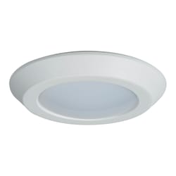 Halo BLD6 Series Matte White 6 in. W LED Recessed Surface Mount Light Trim 10 W