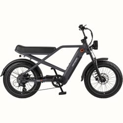 Retrospec Valen Rev+ Unisex 20 in. D Electric Bicycle Matte Black