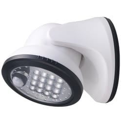 Fulcrum Light It! Motion-Sensing Battery Powered LED White Porch Light