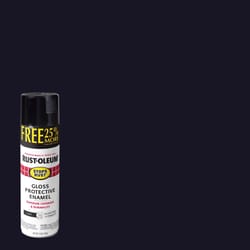 Rust-Oleum Stops Rust Gloss Black Spray Paint 15 oz