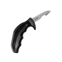 Shucker Paddy Black Polypropylene/Stainless Steel Oyster Knife