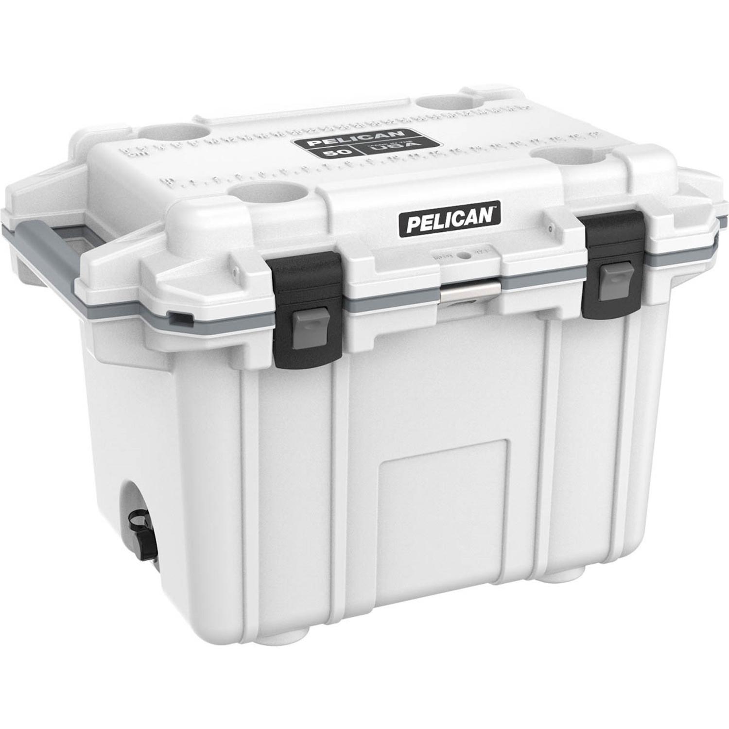 Pelican Elite White Grey 50 qt Cooler Sansujyuku sansujyuku.com
