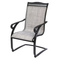 Living Accents Sonora Gray Aluminum Frame Chair Gray