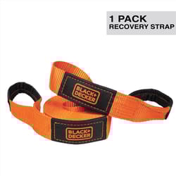 Black+Decker Easy By Design 9000 lb. cap. 20 ft. Recovery Strap