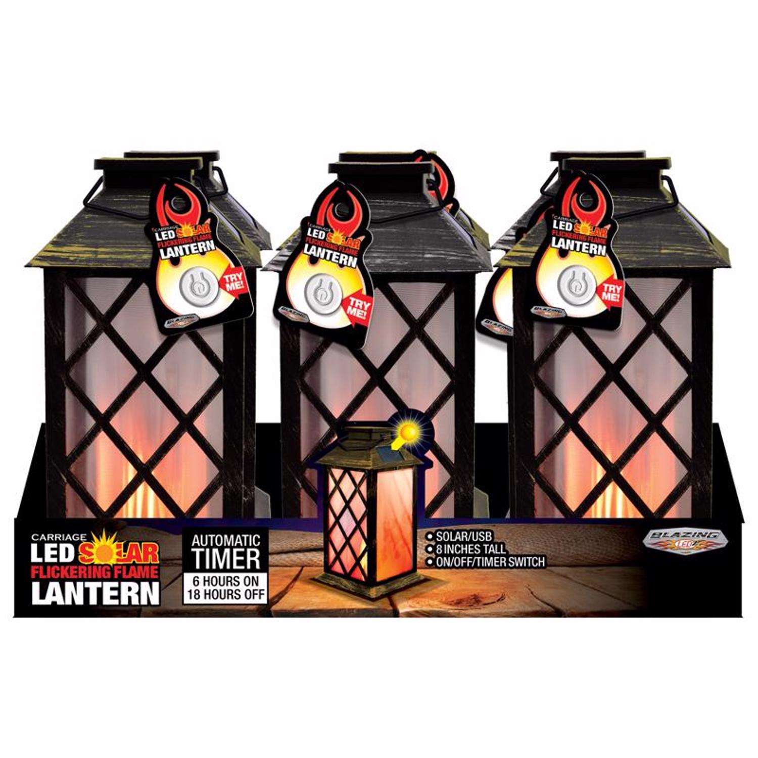 Shawshank LEDz Plastic Lantern Silver Ace Hardware