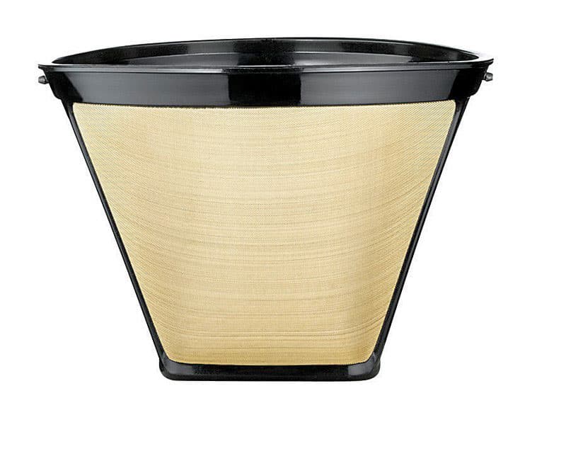 Medelco 12 cups Black/Gold Cone Coffee Filter 1 pk Ace Hardware