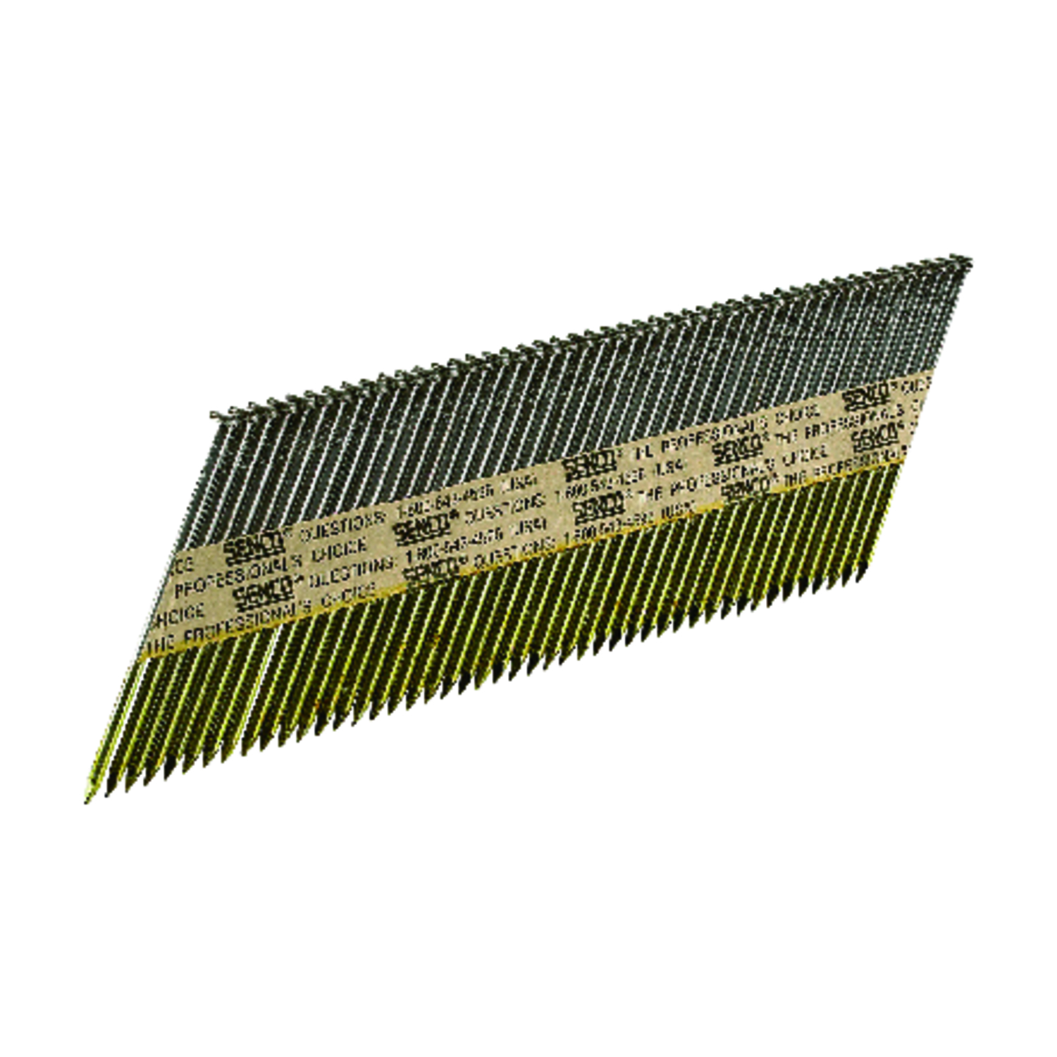Photos - Nail / Screw / Fastener Senco 3-1/4 in. L Angled Strip Bright Framing Nails 34 deg 2500 pk KC28APB 
