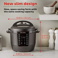 Instant Rio 6 qt Black Stainless Steel Programmable Multi-Cooker