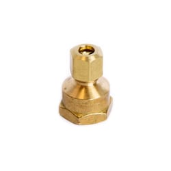 ATC 1/4 in. Compression X 3/8 in. D FPT Brass Coupling