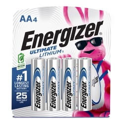 Energizer Ultimate Performance Lithium AA 1.5 V Camera Battery L91BP-4 4 pk