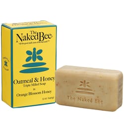 The Naked Bee Oatmeal and Honey Orange Blossom Honey Scent Triple Milled Soap 5 oz