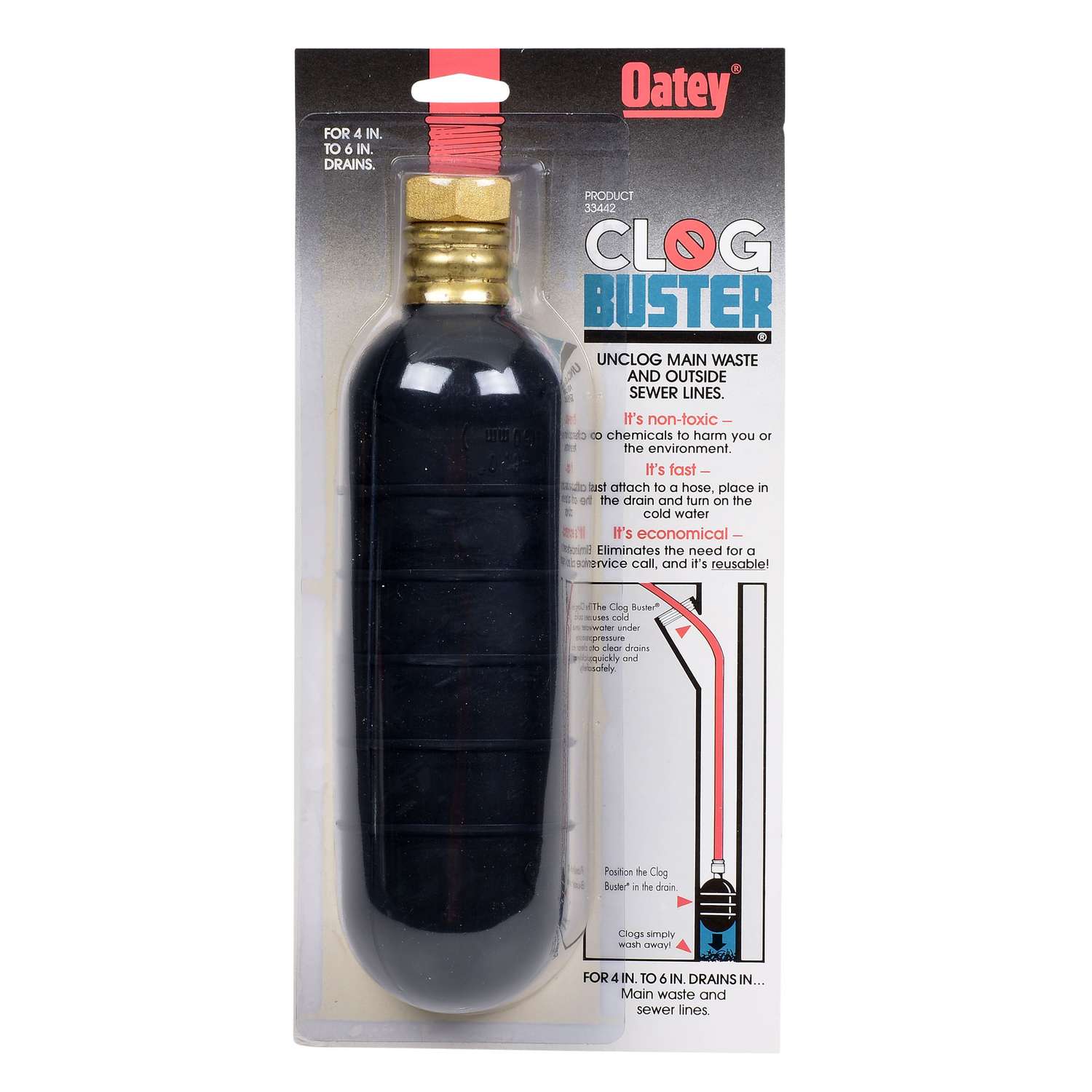 Oatey ClogBuster Drain Cleaner Ace Hardware