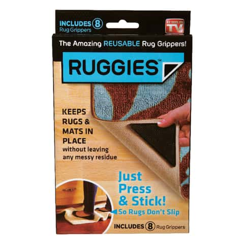 Rug Pad Grippers for Area Rugs - Pack of 9 Reusable - Ledg