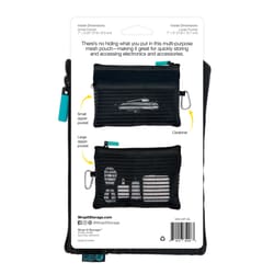 Wrap-It Nothing to Hide Black Tech Accessory Organizer