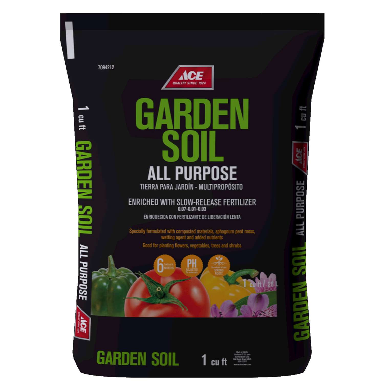 Ace Garden Soil Bag 28 L 1 Cu Ft Ace Hardware
