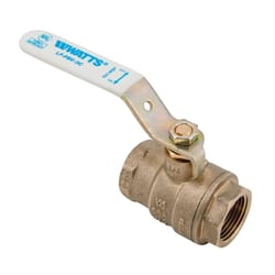 Watts 1-1/2 in. Brass Threaded Ball Valve Full Port Lever