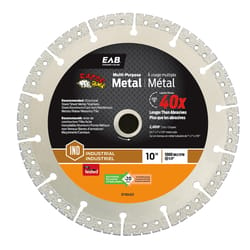 Exchange-A-Blade Razor Back 10 in. D X 5/8 in. Diamond Saw Blade 1 pc