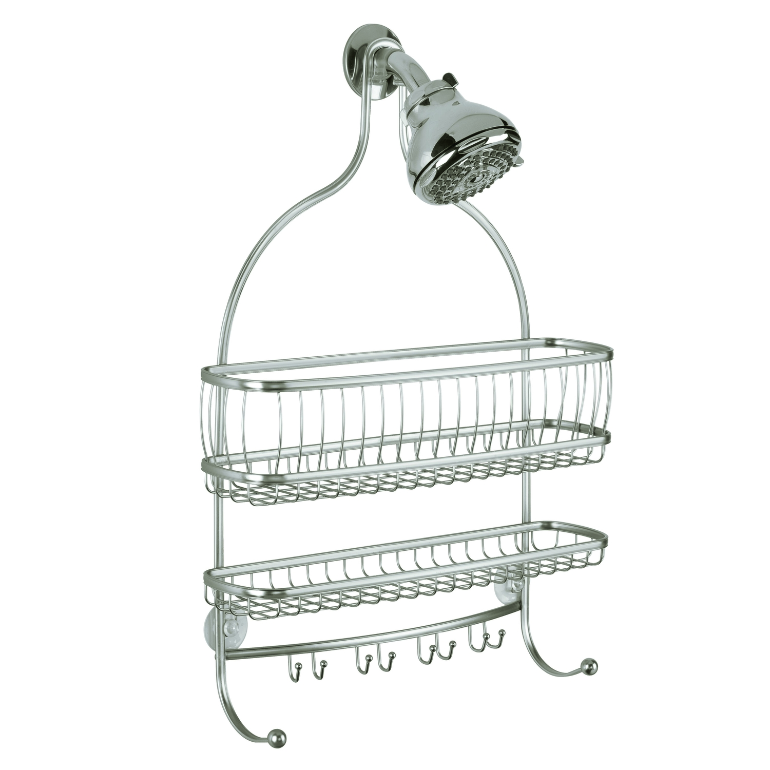 Interdesign Classico Shower Caddy - Silver