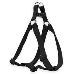 Lupine Pet Basic Solids Black Black Nylon Dog Harness