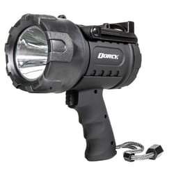 Dorcy 1850 lm Black LED Spotlight 4400 mAh Lithium Ion Battery