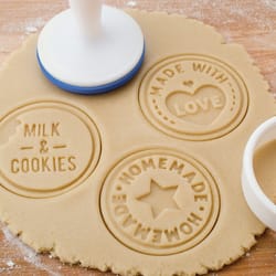 Tovolo Assorted Plastic/Silicone Cookie Stamps Set