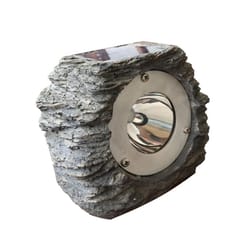 Living Accents Solar Powered LED Rock Spotlight 1 pk
