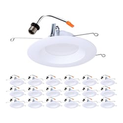 Halo Bright White 5/6 in. W LED Recessed Downlight 10.4 W