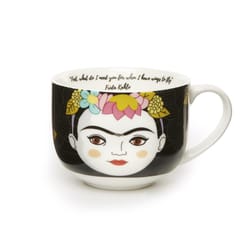 Kikkerland Multicolored Ceramic Mug