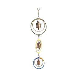 Matr Boomie Ushas Sari Multi-color Wrap Twist Wind Chime