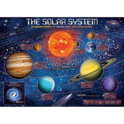Eurographics The Solar System Jigsaw Puzzles Multicolored 300 pc