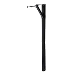 Architectural Mailboxes 59.9 in. Powder Coated Black Steel Mailbox Post