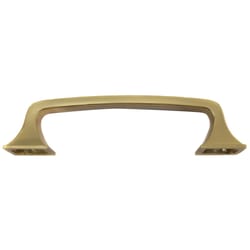 Laurey Newport T-Bar Cabinet Pull 5-1/16 in. Satin Brass Gold 1 pk