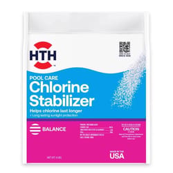 HTH Pool Care Granule Chlorine Stabilizer 4 lb