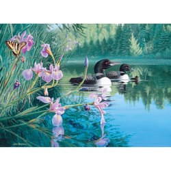 Cobble Hill Iris Cove Loons Jigsaw Puzzle 500 pc