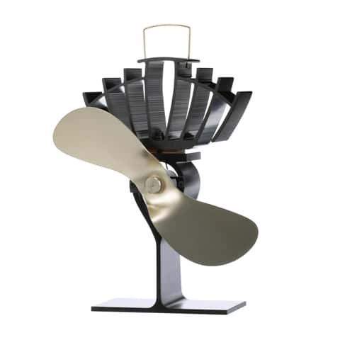 Heat-Powered Oscillating Stove Fan