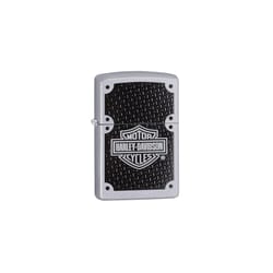 Zippo Black/Silver Harley-Davidson Lighter 1 pk