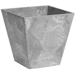 Novelty ArtStone 6 in. H X 5.9 in. W X 5.9 in. D Resin Ella Planter Gray