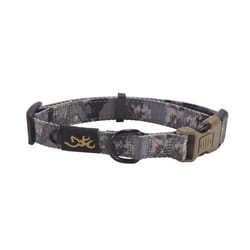 Browning Classic Webbing Multicolored Ovix Camo Dog Collar and Leash Medium