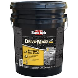 Black Jack Drive-Maxx 200 Matte Black Water-Based Rubberized Asphalt Driveway Sealer 4.75 gal