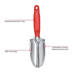 Corona 12 in. Aluminum Garden Hand Trowel Poly Handle