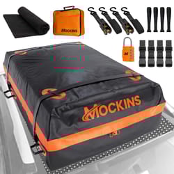 Mockins Orange 20 ft³ Rooftop Bag Cars/SUVs 1 pk