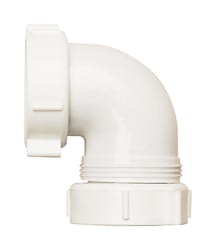 Plumb Pak 1-1/2 in. D X 4-1/2 in. L Plastic 90 Degree Elbow