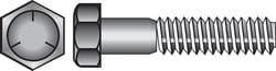 HILLMAN 1/4 in. D X 3 in. L Heat Treated Zinc Steel Hex Head Cap Screw 100 pk