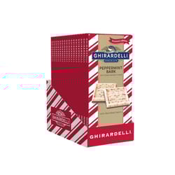 Ghirardelli Milk Chocolate/Peppermint Bark Chocolate Bar 3.5 oz