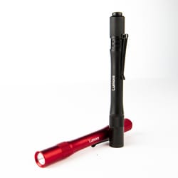 Lumore 100 lm Black/Red LED Pen Light AAA Battery