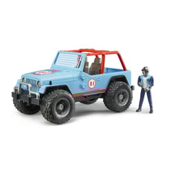 Bruder Jeep Country Racer with Driver Toy Multicolored